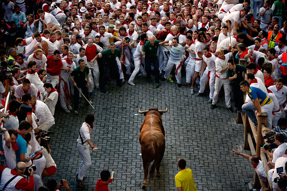 San Fermin - running of the bulls