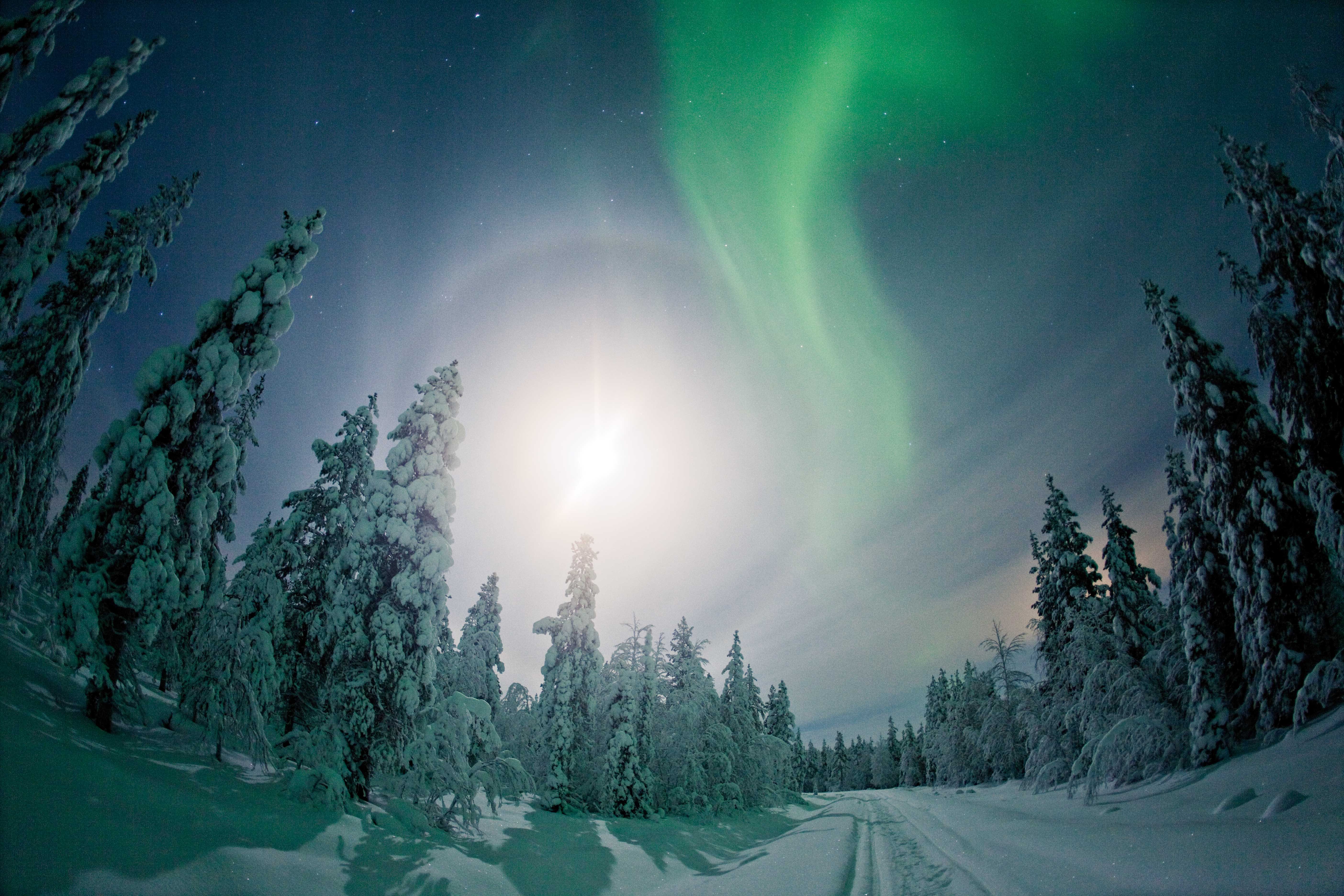Northern Lights In Finland