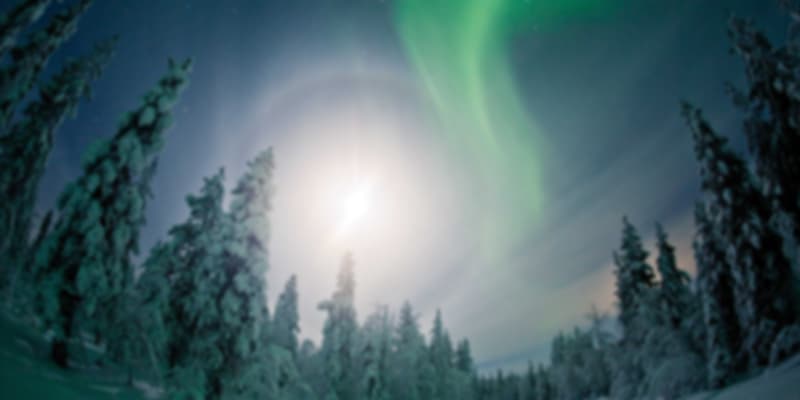 Northern Lights In Finland