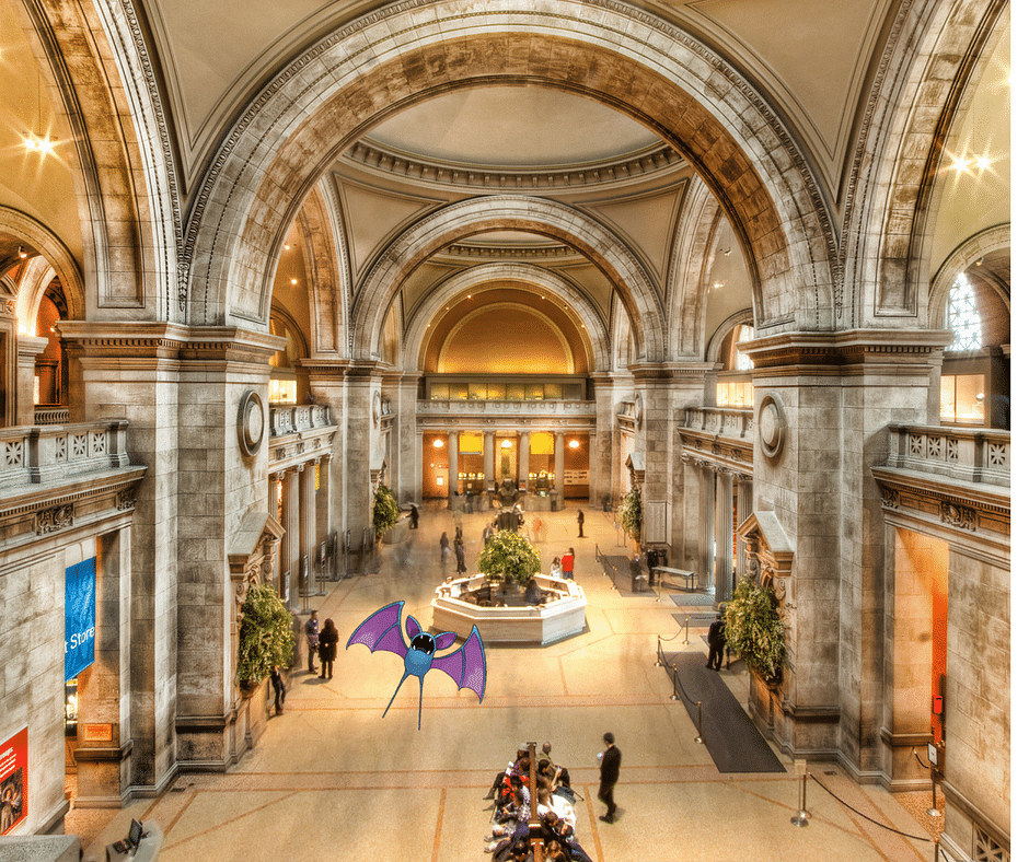 Zubat at the Metropolian Museum of Art in New York