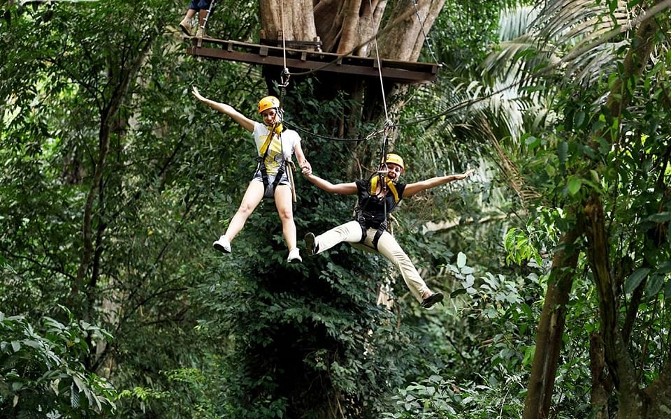 Ziplining in Phuket