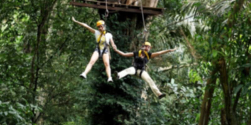 Ziplining in Phuket