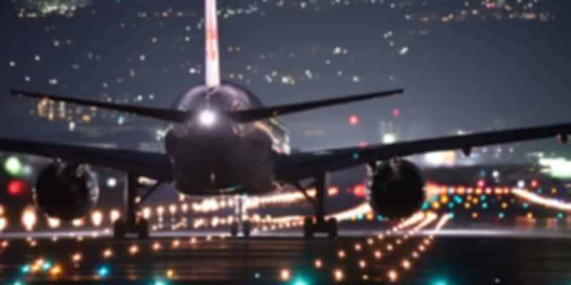 Airports flight takeoff