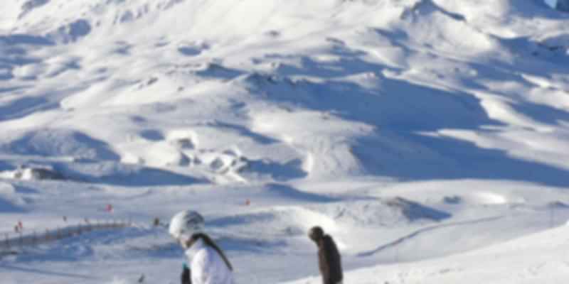 Skiing at Val d'Isere