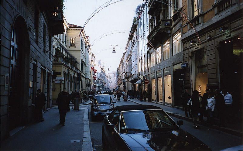  Via Monte Napoleone, where to shop in Italy