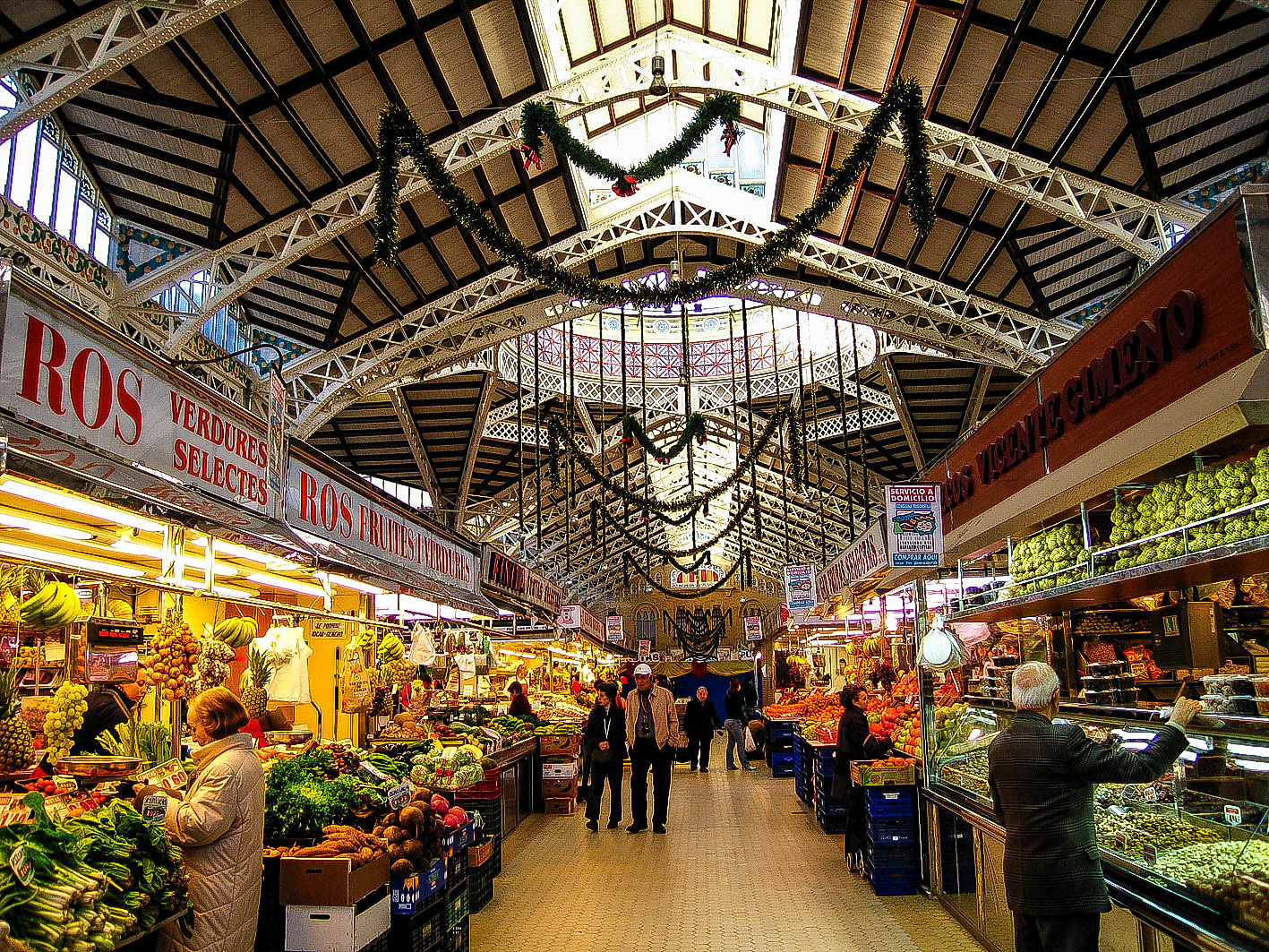 Mercado Central,places to shop in Spain