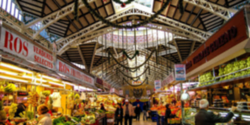 Mercado Central,places to shop in Spain
