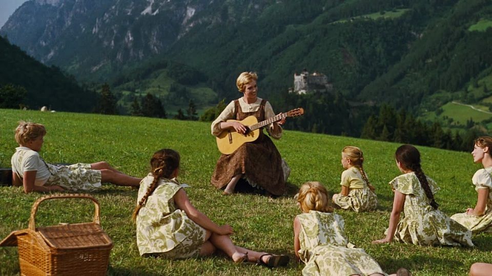 von Trapp kids in Sound of Music