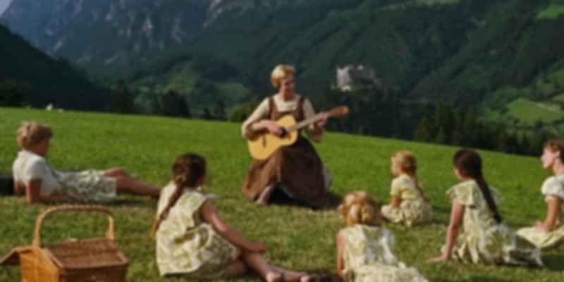 von Trapp kids in Sound of Music