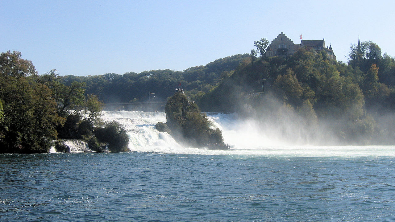 The Rhine falls,free things to do with a Swiss Pass