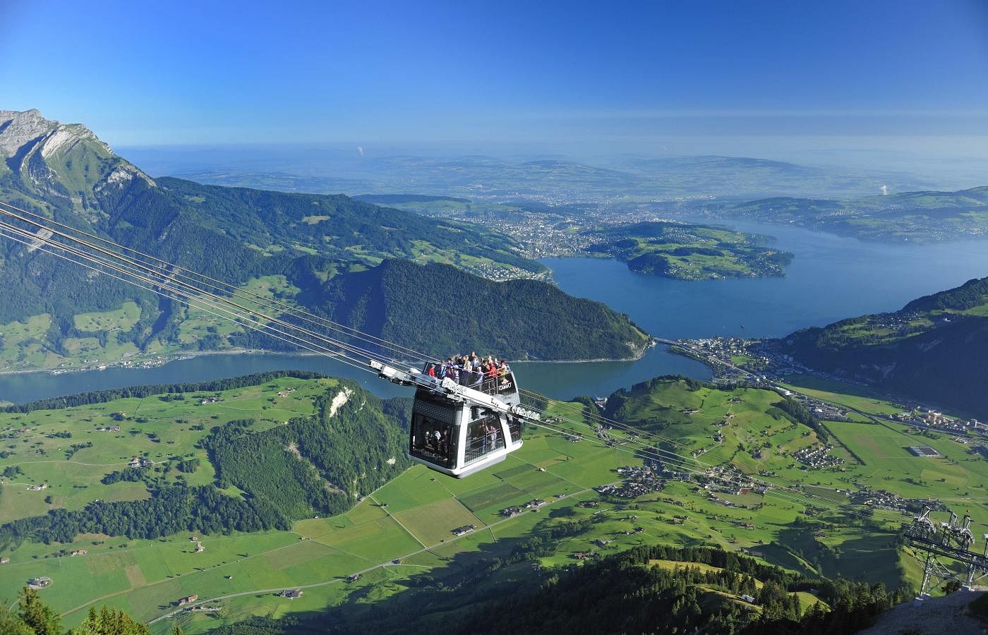 cable car ride,free things to do with a Swiss Pass