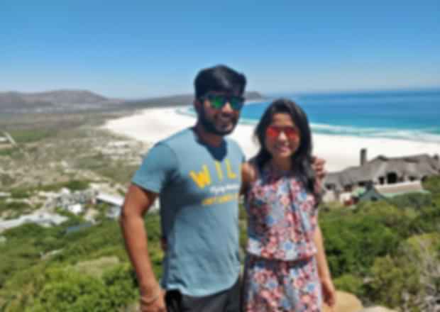 Taming lion cubs and cheetahs on our South African honeymoon