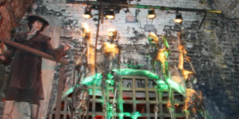 Inside of the London Dungeon