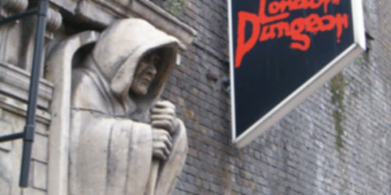 Image of the outside of the London Dungeon
