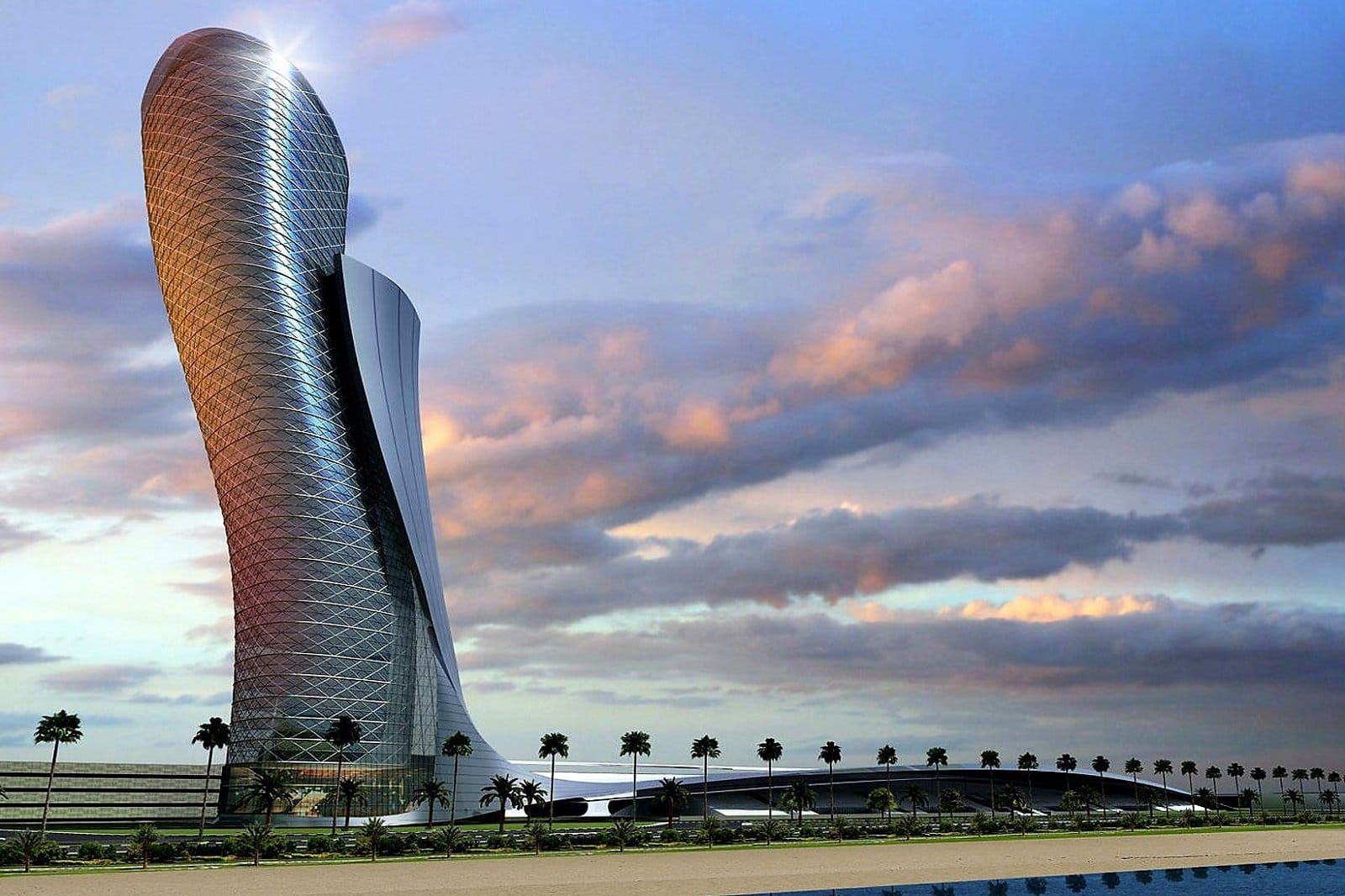 The Leaning Tower of Abu Dhabi(Capital Gate): A Gravity-Defying Architectural Icon