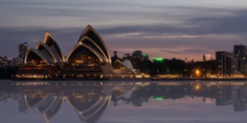 Opera house at Dawn