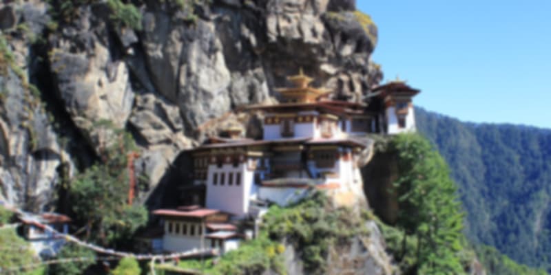 Tiger's Nest in Paro