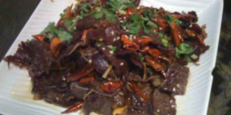 Yak meat with spices
