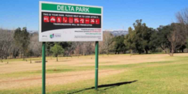 Delta park in Johannesburg