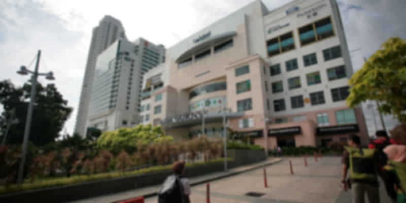 Exterior of Gurney Plaza in Penang, malaysia