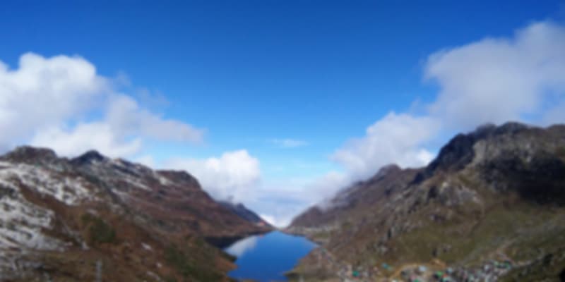 Beautiful Lake Tsomgo