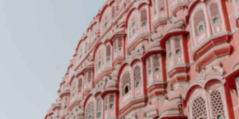 Brilliant view of the Mahal