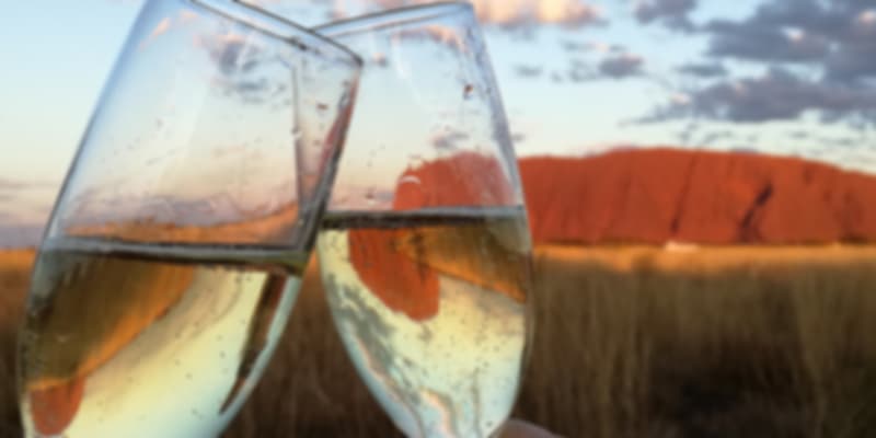 wine toast - australian drinks