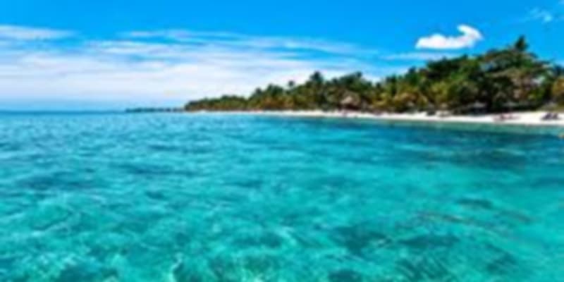 The picturesque Trou-aux-Biches beach in Triolet in Mauritius
