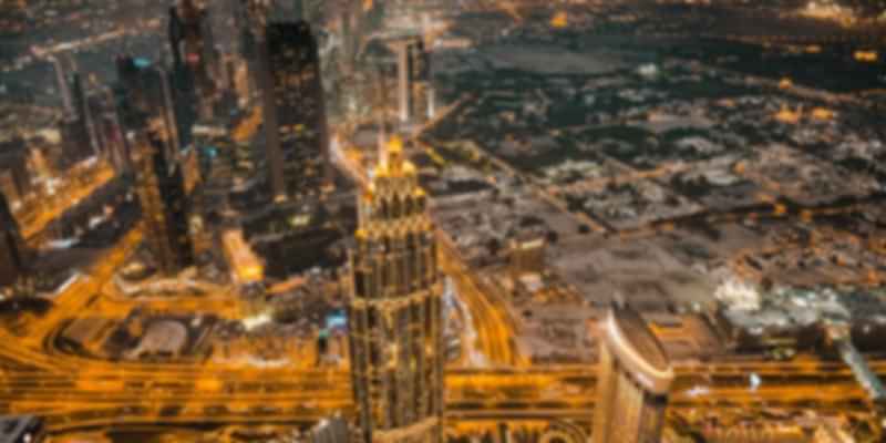 Dubai in night