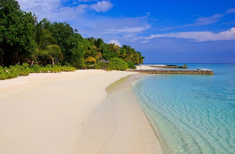 View of Maldives Island 
