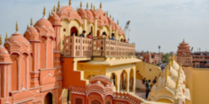 Hawa Mahal Side view