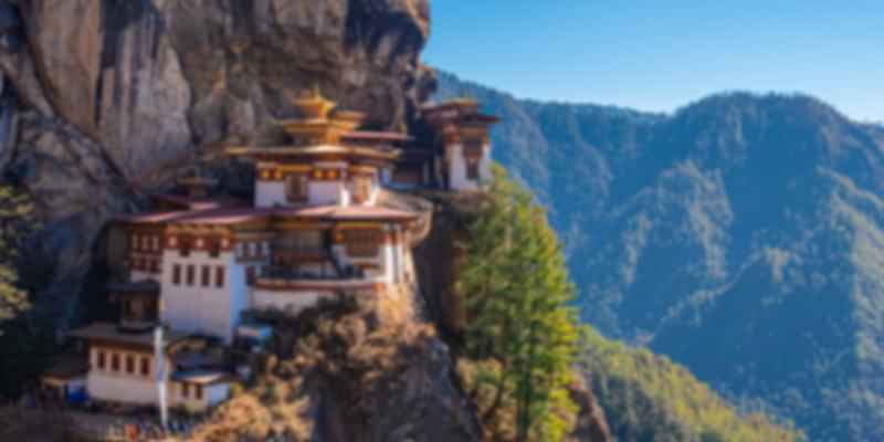 Taktsang popluarly known as Tiger;s nest to visit in Bhutan