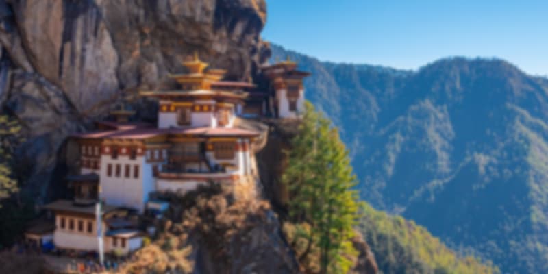 Taktsang popluarly known as Tiger;s nest to visit in Bhutan