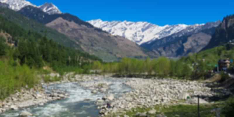 Manali View (Manali to Spiti Valley)
