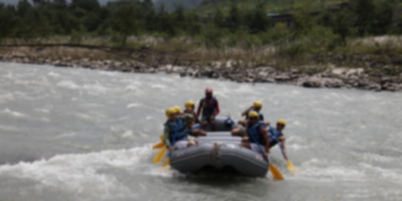 rafting in Nameri National Park