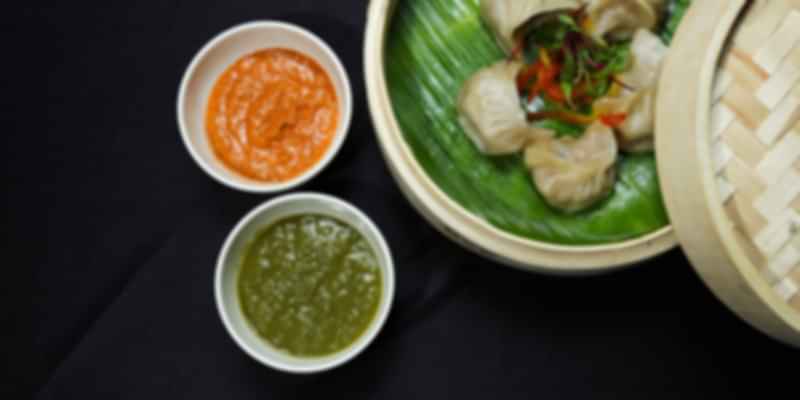 A serving of momos, a popular street food in Bhutan