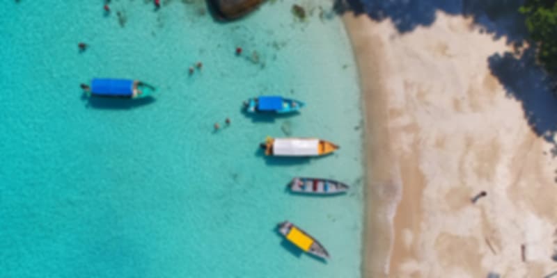 Aerial view of Greece Island