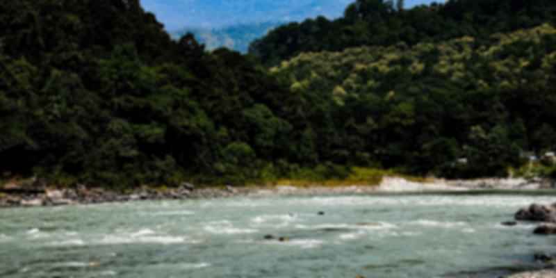 Teesta River in Gangtok