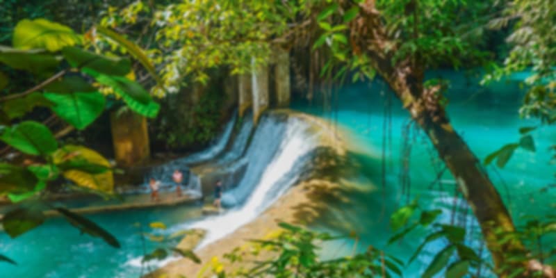Waterfall in the Philippines