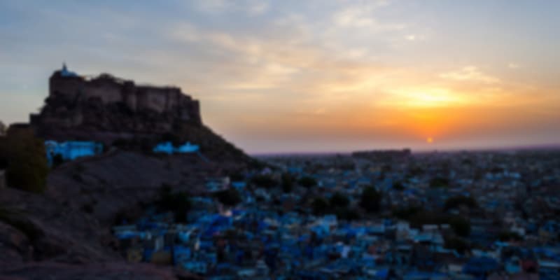 Blue city of Jodhpur