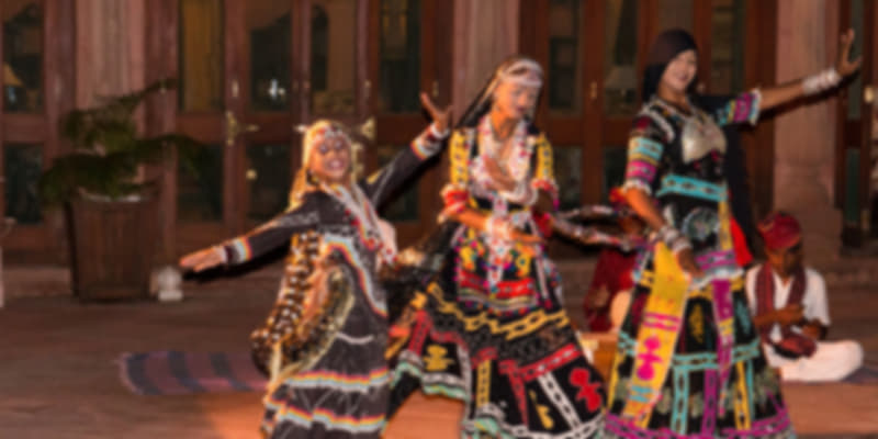 Gajner Palace dance and shows