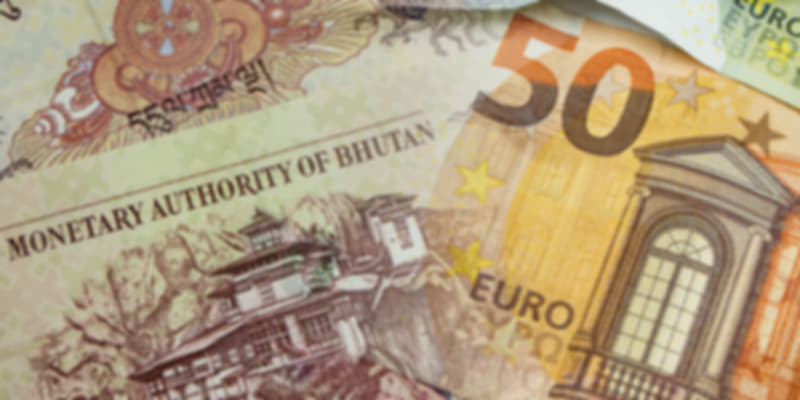 Bhutan and Euro Currency notes