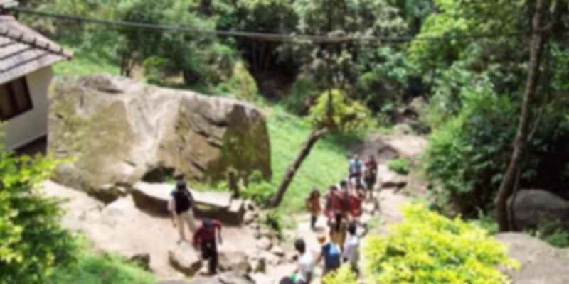 Hike to the caves