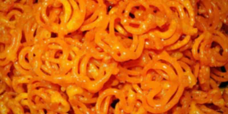 Jalebi, one of the best street food in Udaipur