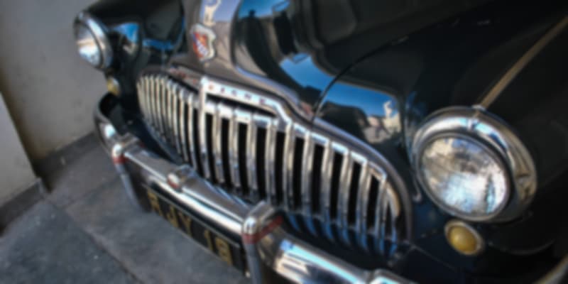 Buick Super 8 vintage classics car at the museum.