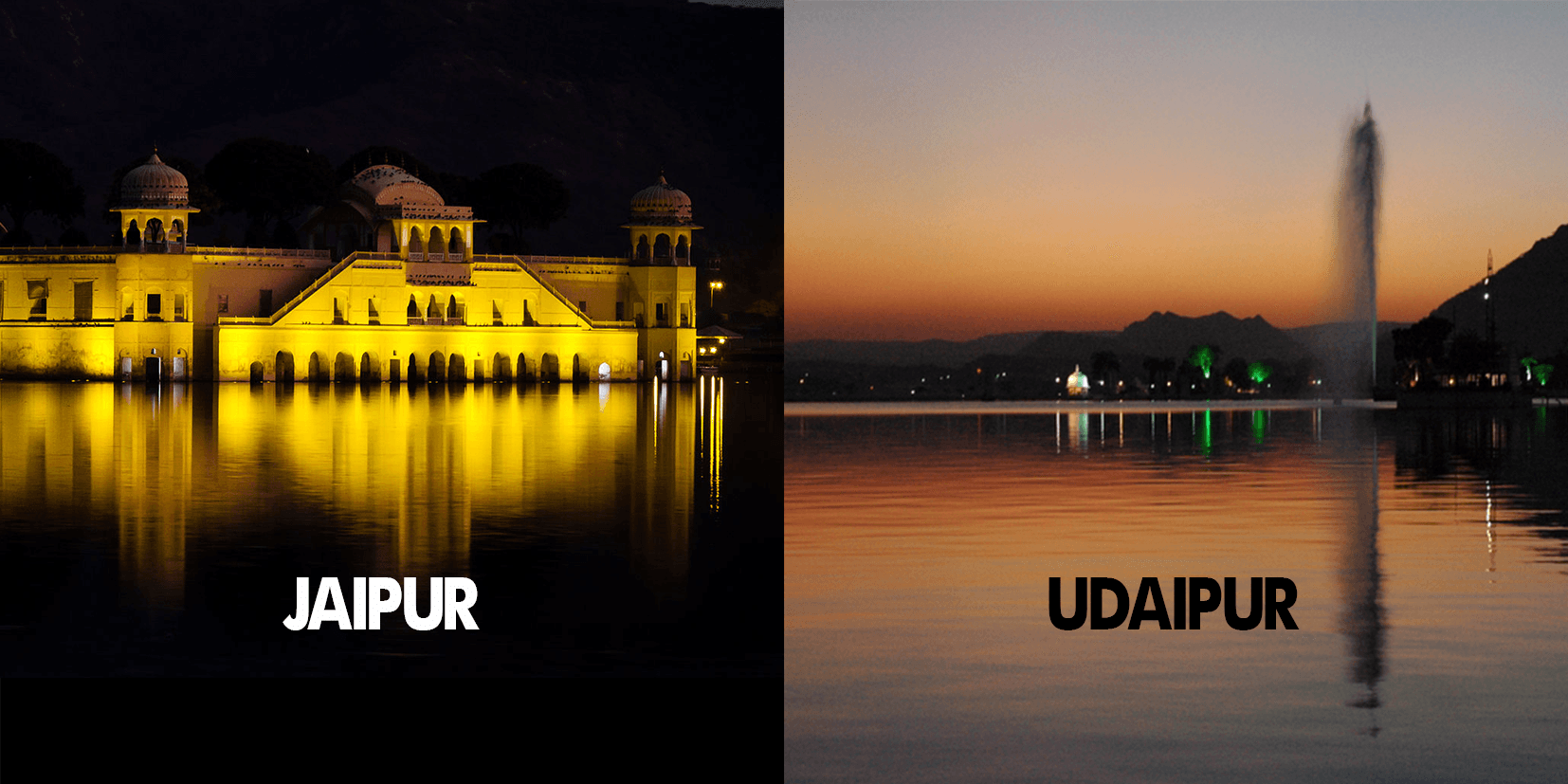 Jaipur vs Udaipur. What’s your pick?