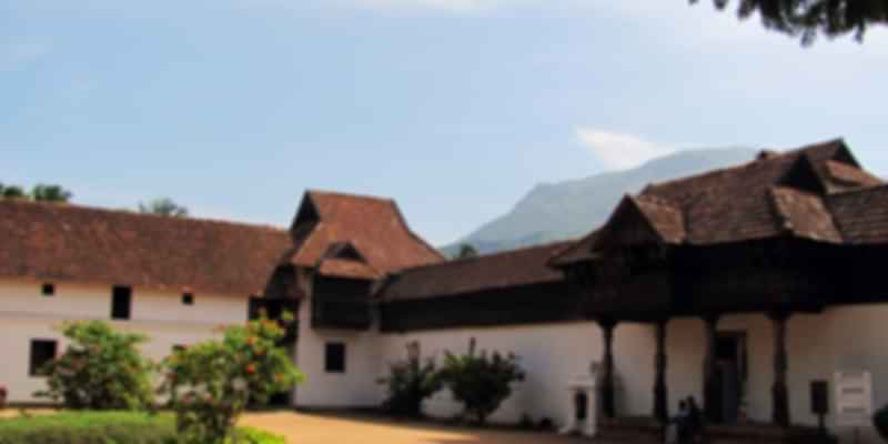 The beautiful architecture of the Palace