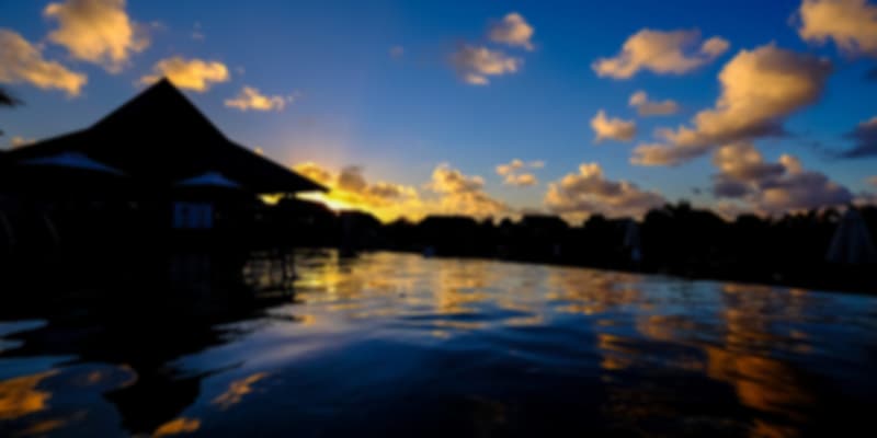 An amazing picture of the skies in Mauritius