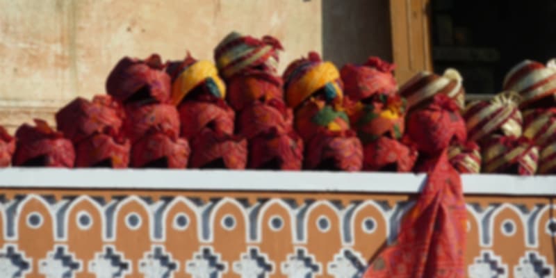 Local products in Jaipur market