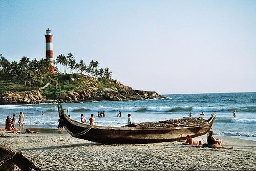 A picture of Varkala Lighthouse